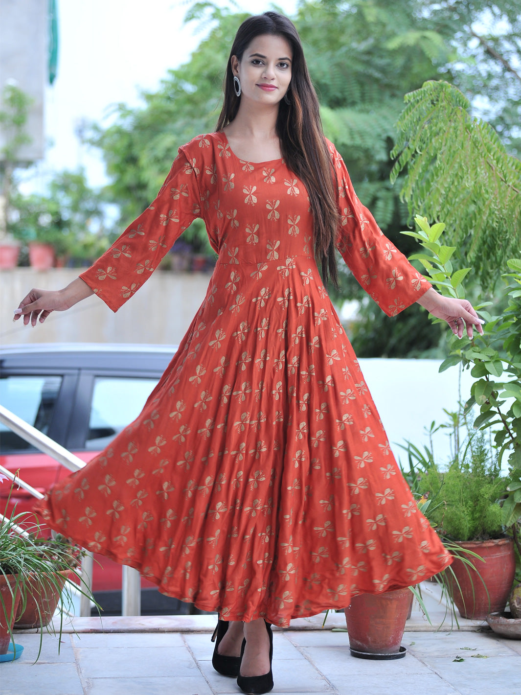 Maxi kurti best sale